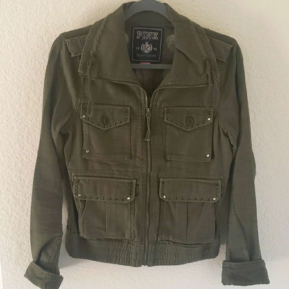 Victoria Secret, Pink, Women's Bomber Jacket